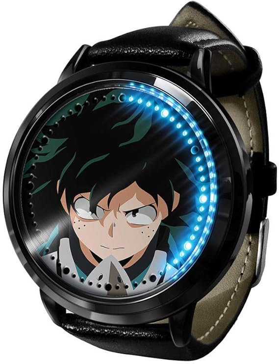 Amazon アニメウォッチマイヒーローアカデミア時計ledタッチスクリーン防水デジタルライト時計腕時計ユニセックスコスプレギフト新しい腕時計子供のための最高のギフト ボーイズ腕時計 腕時計 通販