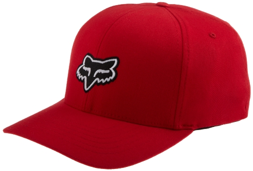 Fox Head Men's Legacy Flexfit Hat, Red, Large/X-Large