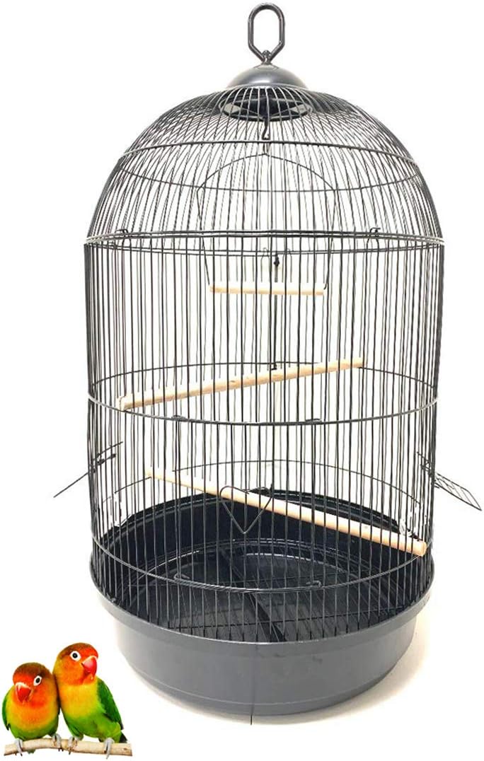 round budgie cage