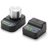 Genmitsu Wireless Z-Axis Probe Tool Setter for CNC Router Machine, Tool Setting Touch Probe with 3-Pin Cable DC 5&ndash;24V, 0.02mm Accuracy, GRBL &amp; Mach3 &amp; Genmitsu APP Compatible