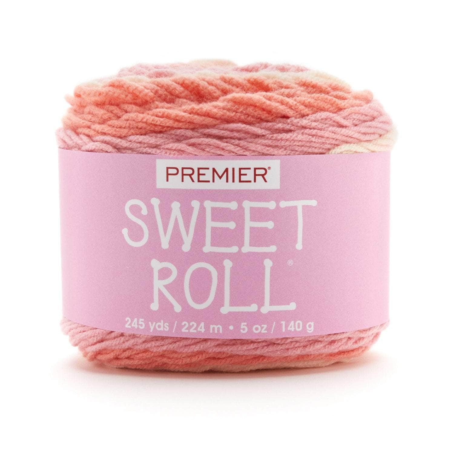 Premier Yarns Sweet Roll Yarn, Multi-Colour, 12.06 x 12.06 x 9.52 cm