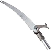 Jameson PS-3FPS1 Tri-Cut Pole Saw Head Kit, 13-Inch Barracuda Blade, Converts Extension Poles for Precise Tree Trimming and Pruning