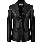 Leather Artist Everyday Leather Blazer Women Genuine Lambskin Leather Jacket Coat