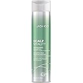 Joico Scalp Vitality Refreshing Shampoo | Supports A Healthy & Balanced Scalp | For Dry, Oily and Itchy Scalp | Leaves Scalp Replenished & Calm | Removes Flakes & Reduces Irritation | 10.1 Fl Oz