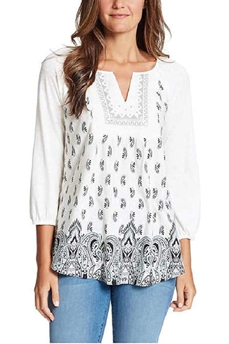 vintage america peasant top