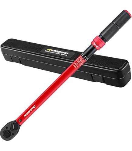 Blue Seal 1/2" Drive Click Torque Wrench – 30-250 Ft-Lb (40.7-339 Nm), Dual-Direction, 72-Tooth, Heavy Duty