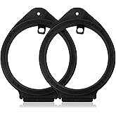 RED WOLF Front/Rear Door 6.5" Inch Aftermarket Speaker Update Install Spacers Adapter Replacement for GMC 2006-2019, Chevrole