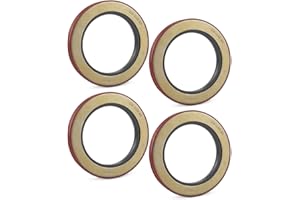 QUANEGUZY Oil Seal 010-056-00 Fit for Dexter 10K 12K 15K trailer axles, for AL-KO 10K-16K axles, Replace 568217 091023 ID 3.125" x OD 4.50" Trailer Axle Bearing Seal 4PCS