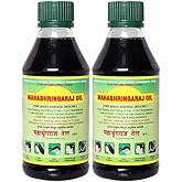 Mahabhringraj Ayurvedic Hair Oil - 2 Bottles of 200 ml Each