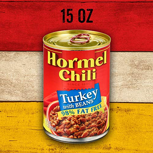 HORMEL CHILI, TURKEY WITH BEANS, 15 OZ