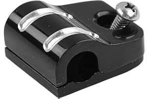 WOWTK Clutch Cable Clip fits for Harley Softail Deluxe Slim FLSTF 2000-2018,Black