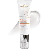appilorra Sunscreen SPF 50 PA - 50 ml/1.69 Fl. Oz. | Shea Butter, Hyaluronic Acid, Aloe Vera &amp; Vitamin E, UVA/UVB Protection, Non-Greasy &amp; Water Resistant, No Whitecast