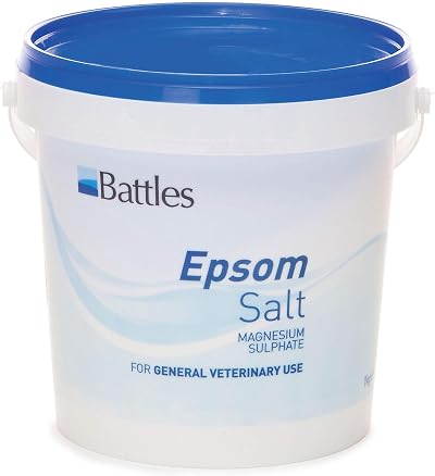 Battles Epsom Salts Magnesium Sulphate 1kg Bath Soak Muscle Relaxation Made in