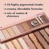 e.l.f. Perfect 10 Eyeshadow Palette Nude Rose Gold 10 Shades Vegan Cruelty-Free view 4