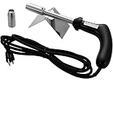 VET.PLUS Electric Dehorner with Temperature Digital Display, Made of Selected Stainless Steel, Heat Up Quickly, Temperature Higher Than 1140 F, for Calf Lamb Sheep Goat