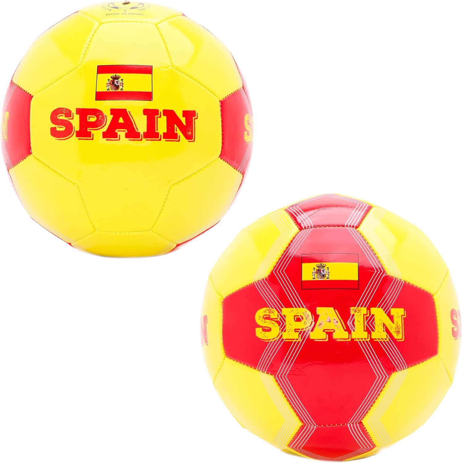 Toyland® Spain Country Themed Football (8lbs/Size 5) - Euros & World Cup - Outdoor Toys - 14 Styles Available - (Spain) — image 1