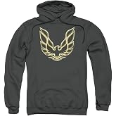 Pontiac Famous GM Automobiles Iconic Firebird Logo Adult Pull-Over Hoodie