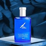 Blue Stratos Pre-Shave Lotion for Men, Original Blue, Cooling, 100ml view 3