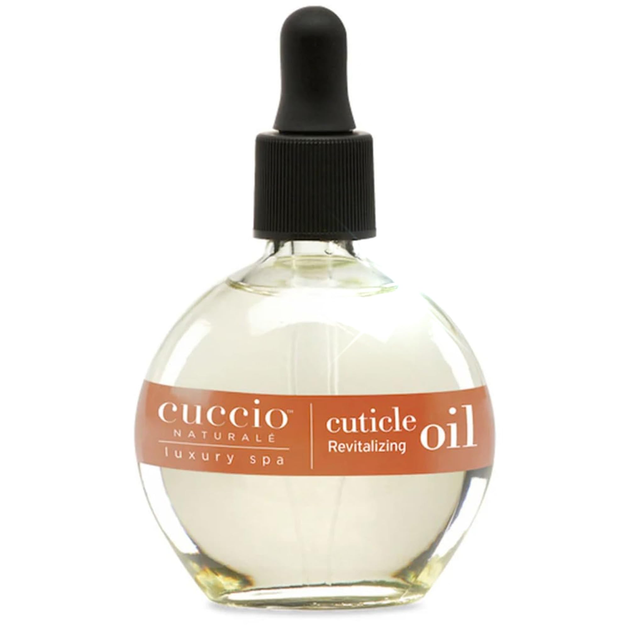 Cuccio Vanilla Bean & Sugar Cuticle Oil, 68ml (2.3oz), Nail Cuticle Oil, Cuticle Cream, Nail Growth & Repair, Hydrating & Nourishing, Strengthening, Jojoba & Almond Oils