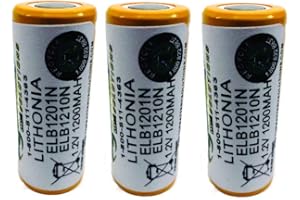 TOP BATTERY SOLUTIONS 3PC Lithonia ELB1210N, ELB1201N REPLACEMENT Battery