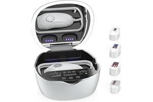 LUBEX Laser Hair Removal for Women and Men, Dual Lights 44J Powerful Energy, 6-Pulse Light Beauty Salon Grade Professional Home IPL Hair Removal Device w/3 Regular & a 46℉ Ice-Cooling Heads