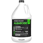 AquaDoc Copper Algaecide for Swimming Pools - 90 Day Formula, 128 oz | Non-Foaming, Non-Staining Algaecide for Inground &amp; Above Ground Pools, Works with your Chlorine Routine - Made in USA