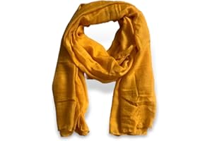 guiyal Cotton Linen Blend Fashion Scarf