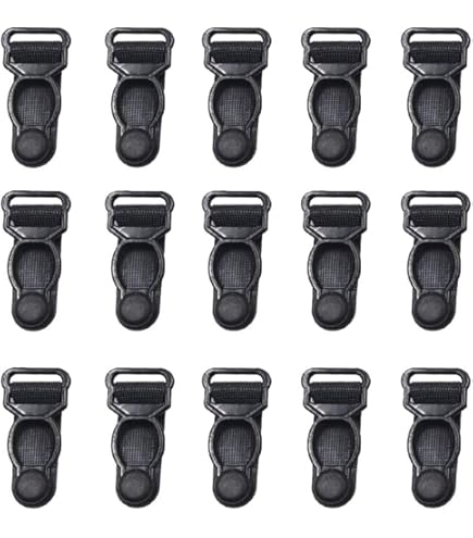 Amazon.com: 50pcs 12mm Garter Belt Straps High Body Shaper Stockings Suspenders Corset Suspenders Clips Garter Clips Grips Corset Sewing Supplies, Black Amazon.com: 50pcs 12mm Garter Belt Straps High Body Shaper Stockings Suspenders Corset Suspenders Clips Garter Clips Grips Corset Sewing Supplies, Black