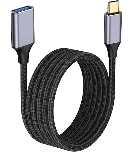 Adaptateur USB 3.0 Mâle Vers USB-C Femelle - 10A, Neuf, Pour Connexion Et Transfert