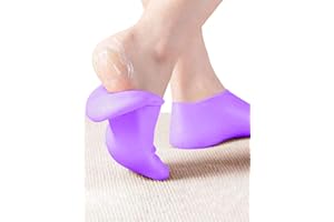 Silicone Socks for Dry Cracked Feet,Women Foot Socks for Moisturizing Cracked Heel