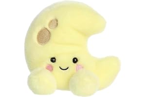 Aurora® Adorable Palm Pals™ Evelyn Crescent Moon™ Stuffed Animal - Fun Collectible Plush for Kids and Adult Collectors - Perf