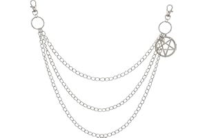Liutufy Punk Trouser Chain - Stylish and Functional Jeans Wallet Chain for Men and Women
