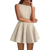 BTFBM Spring Dresses for Women 2026 Elegant Classy A Line Casual Graduation Business Work Party Cocktail Short Dress
