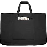 Waterproof Art Portfolio Bag 20’’ x 26’’ with Outer Pockets and Handle by Cupohus, Student Carrying Storage Bag