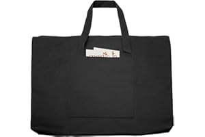 Cupohus Waterproof Art Portfolio Bag 20" x 26" for 18" x 24" Artworks with Outer Pockets and Handle, Student Carrying Storage Bag