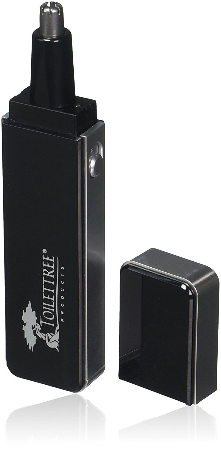 ToiletTree Products TTP-Trim-4 Nose Hair Trimmer with Precision Cutting Tip, High-End Sleek Design