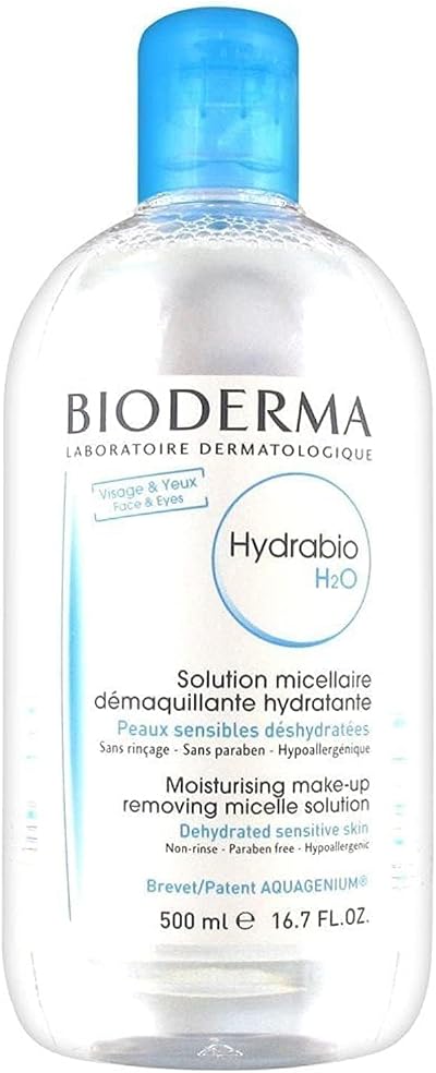 Bioderma Hydrabio H2O Cleansing Micellar Solution 500 ml for Sensitive Skin