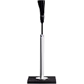 Franklin Sports 24847 MLB Pro-Grade Portable Tee | Diamond Hitting Drills, Twist-Lock Height Control, All-Weather Fiberglass Post, Hand-Rolled Rubber Top, Elite Player Choice