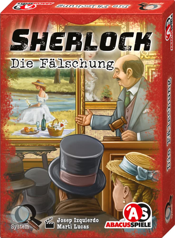 ABACUSSPIELE 48213 - Sherlock - The Fake, Crime Card Game