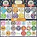 Massive Pack of 32 Baby Stickers, 12 Baby Monthly Stickers, 20 Popular Milestones Baby Stickers, Record Your Baby's Growth, Holidays And Special Firsts, Unique Baby Gifts- Holiday Theme