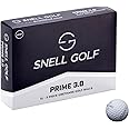 Snell Golf Prime 3.0 Golf Ball - 3 Piece Urethane Cover - 80-85 Compression Range