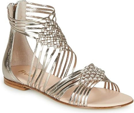 gold sandals amazon