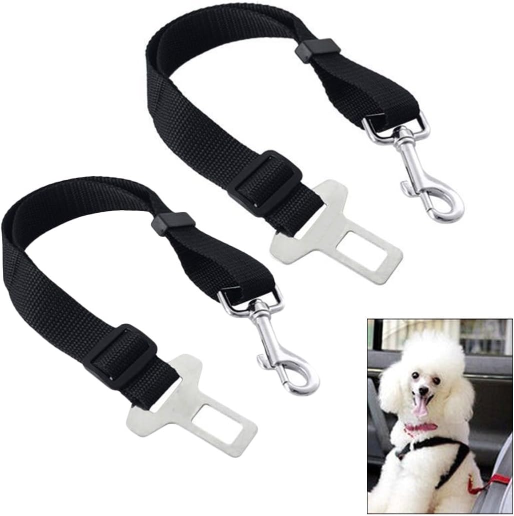 DANSPEED Pet Dog Seat Belt (2 Packs) Pet Supplies