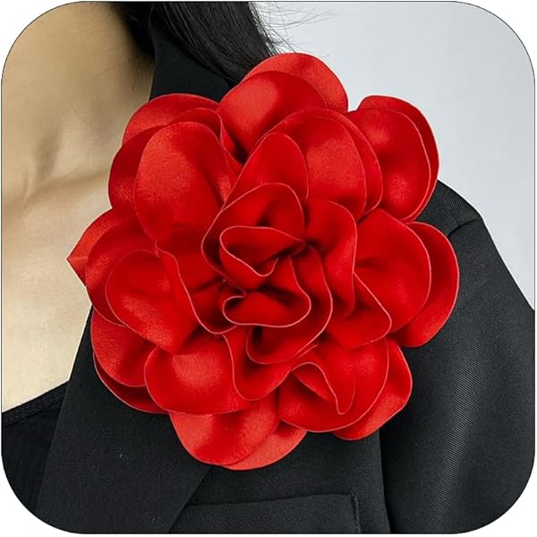 Flores De Tela LJRPUPY Broche De Flores Para Ropa, Solapa, Hecho A
