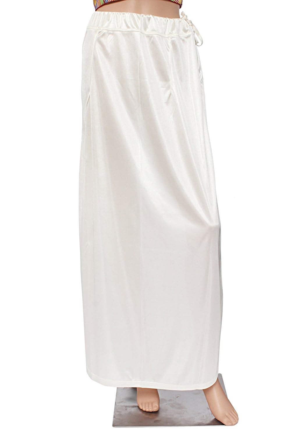 bagaholics premium free size satin women sari petticoat inskirt for saree