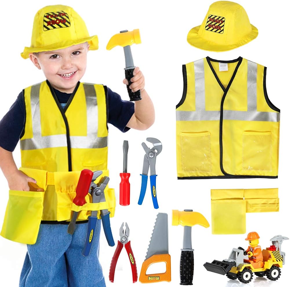Toys & Hobbies Preschool Toys & Pretend Play Engineering Dress Up