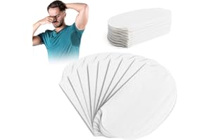Armpit Sweat Pads,Aoeoun Underarm Sweat Pads for Women and Men [100 Packs],Disposable Premium Absorbent Armpit Underarm Shields,Comfortable Unflavored,Non Visible,Sweat Free Armpit Protection