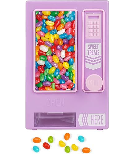 Candy Dispenser Photo Frame - Gumball Machine In A Frame, Holds 1.5 Lbs, Push-Button Release