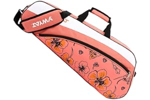 weidrtily Badminton Racket Handbag Compact Lightweight Transporting Gear to Training Sessions Tennis Racket Bag Still Offers 