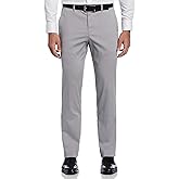 Perry Ellis Mens Portfolio Essentials Slim Fit Cotton Active Waistband Dress Pant